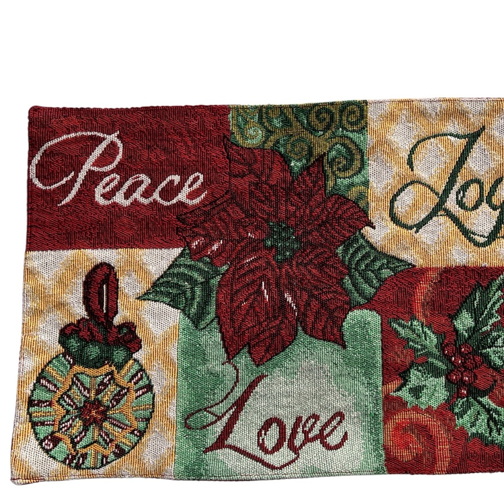 Embroidered Holiday Runner